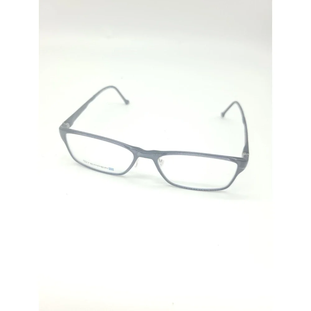Stepper Eyeglasses SI-10045 F990 Black Titanium Rectangular Frames 54[]16 140 mm